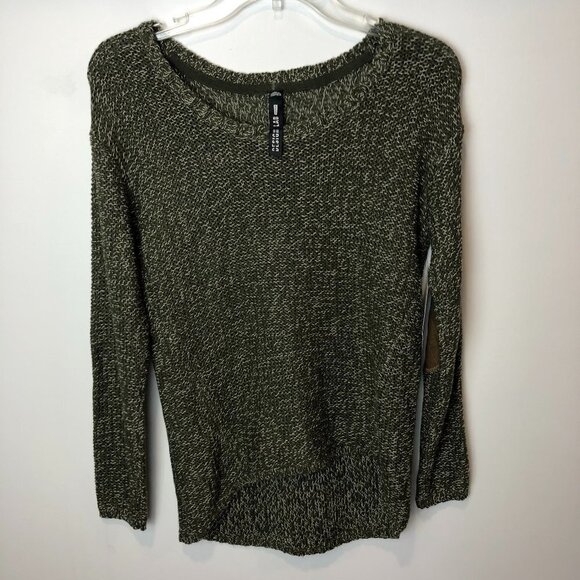 Design Lab Lord & Taylor Elbow Patch Sweater S - Picture 1 of 6